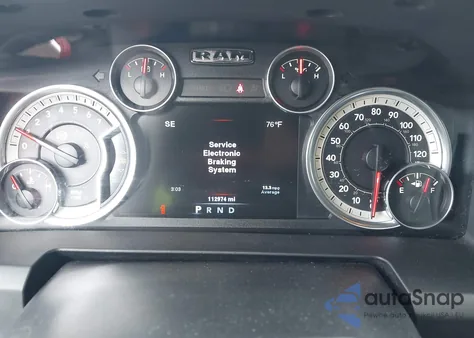 2014 Ram 1500 Big Horn z USA, uszkodzony, nr VIN 1C6RR7LT1ES231813